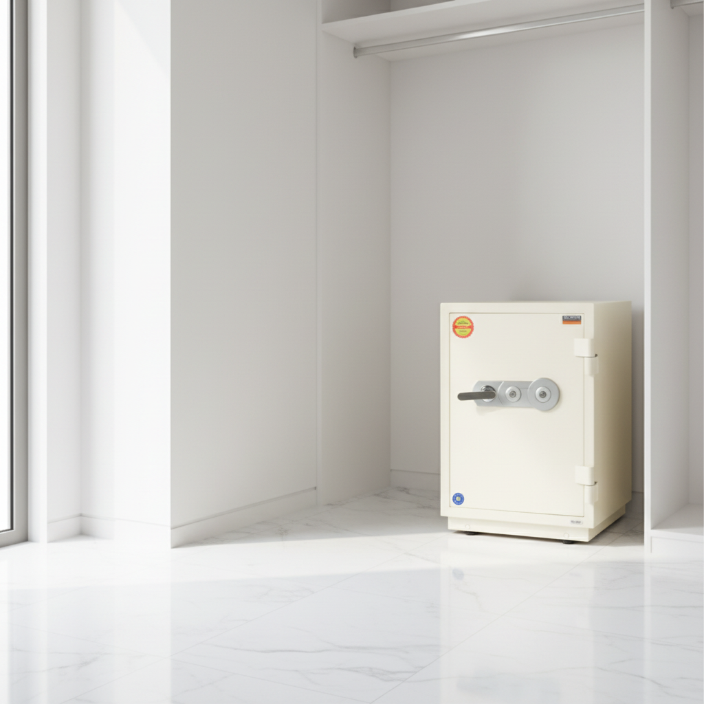 Valberg FRS-66 KL Fire Resistant Safe in Walk-in Closet – Home Safe Dubai Abu Dhabi UAE
