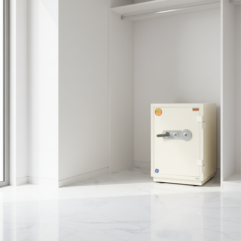 Valberg FRS-66 KL Fire Resistant Safe in Walk-in Closet – Home Safe Dubai Abu Dhabi UAE