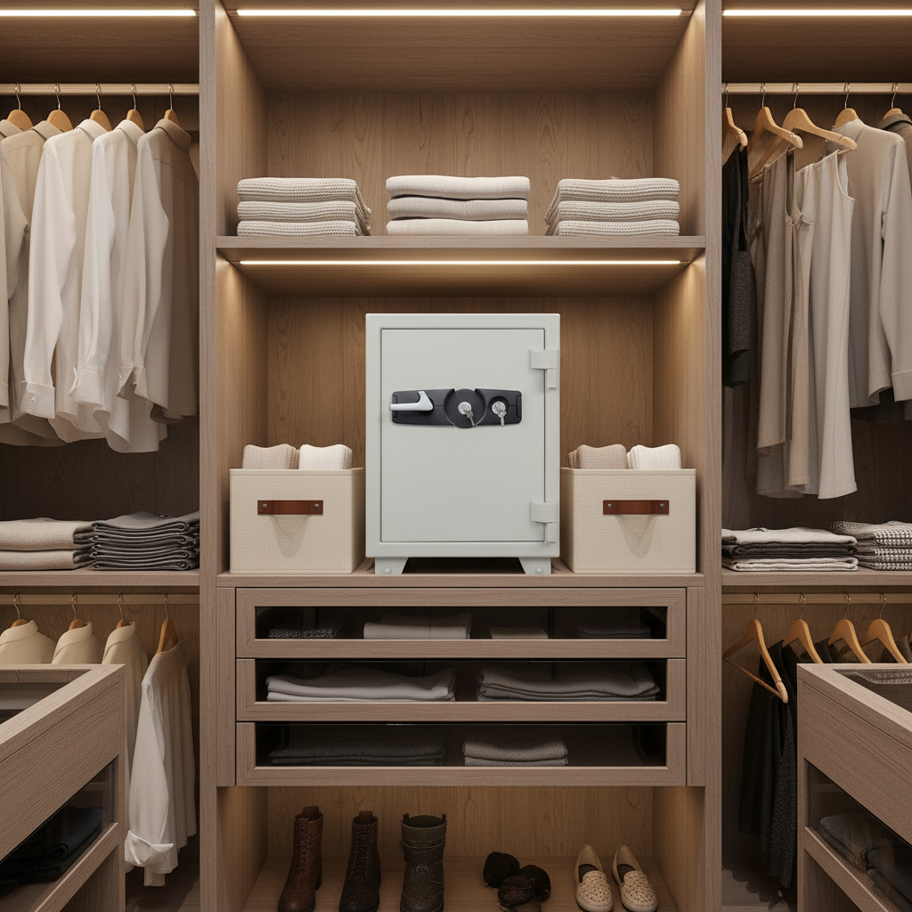 Eagle Safes Fire Resistant Safe SS-065K+K Dubai Abu Dhabi UAE - 2 Key Locks Security Safe