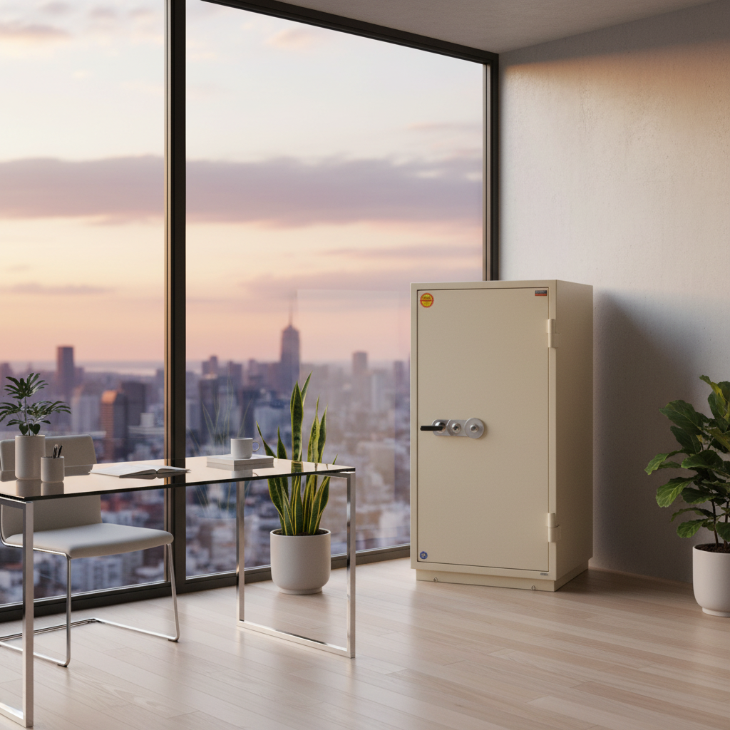 Valberg FRS 133 T-KL Fire Resistant Safe with Dual Key Lock – Premium Home Safe UAE | INFINI HOMES