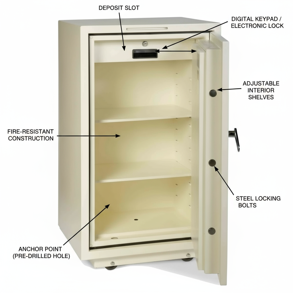 Fire Resistant Safe UAE – Valberg FRS-93 EL Digital Lock Safe Dubai, Abu Dhabi, Sharjah