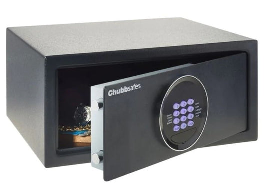 خزنة رقمية مدمجة تشوبسيفز AIR HOTEL 24L بلمسة أنثراسايت - Chubbsafes AIR HOTEL 24L Compact Digital Safe Anthracite Finish UAE
