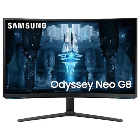 Samsung Odyssey Neo G8 32″ Curved Gaming Monitor White | 4K 240Hz | UAE Delivery