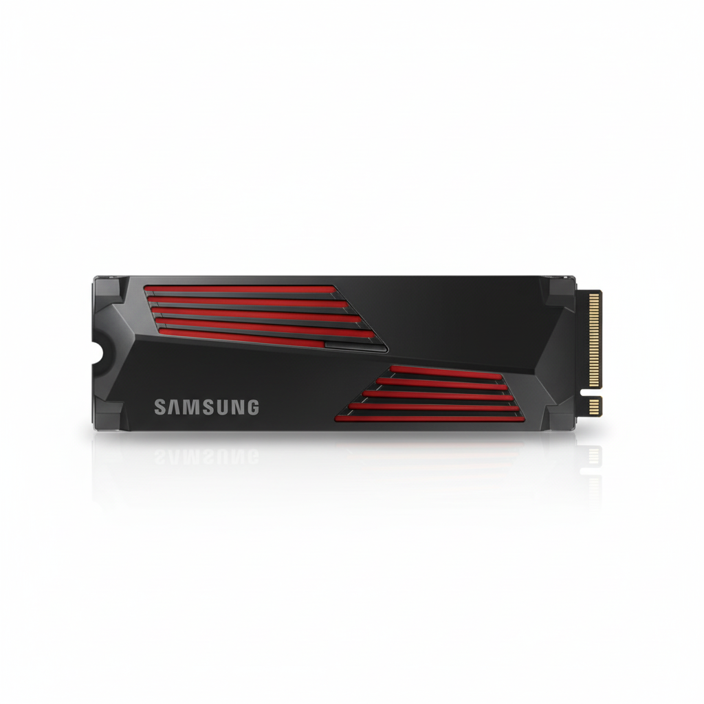 Samsung 990 PRO 1TB NVMe SSD with Heatsink PCIe 4.0 M.2 UAE | 7450MB/s Read 6900MB/s Write | Dubai Abu Dhabi Sharjah Ajman Fujairah RAK UAQ