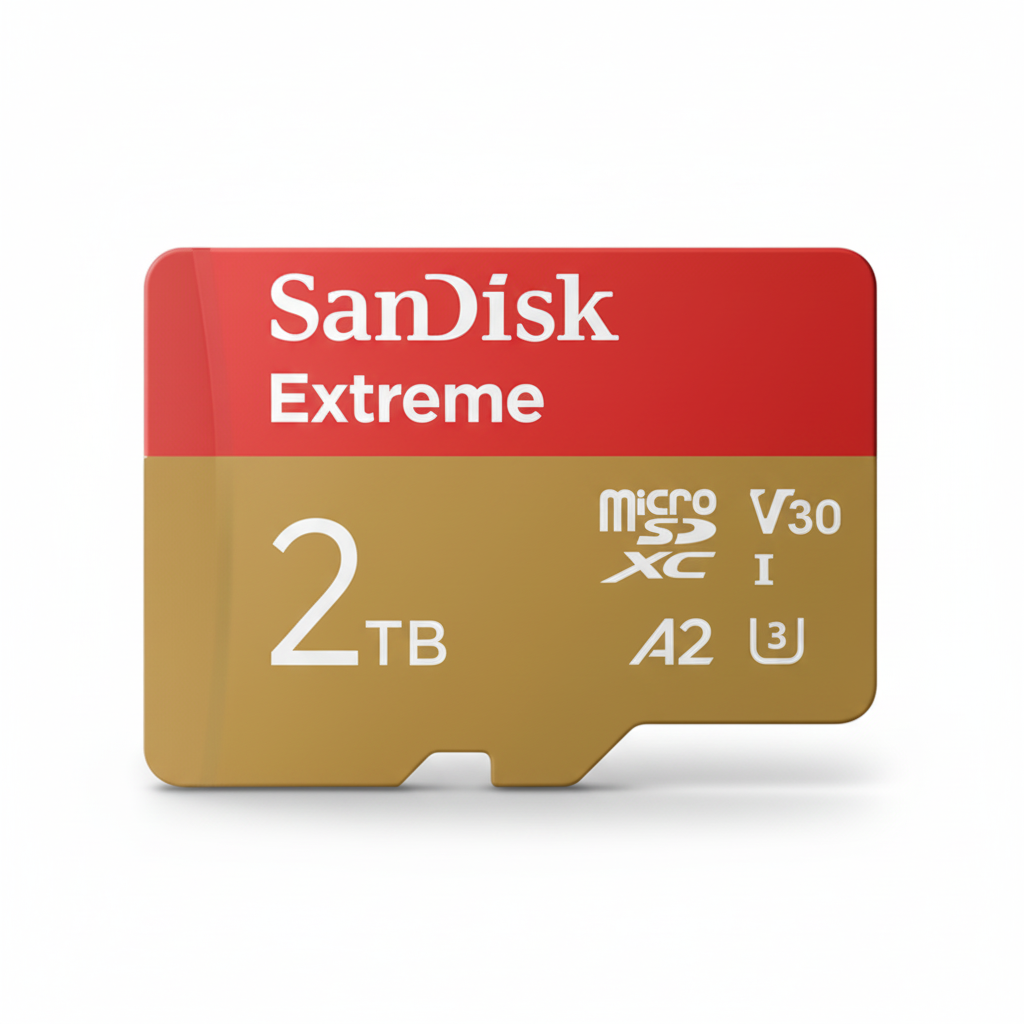 SanDisk Extreme 2TB microSDXC Memory Card UAE | 240MB/s 4K UHD A2 Storage | Dubai Abu Dhabi Sharjah Ajman Fujairah Ras Al Khaimah Umm Al Quwain