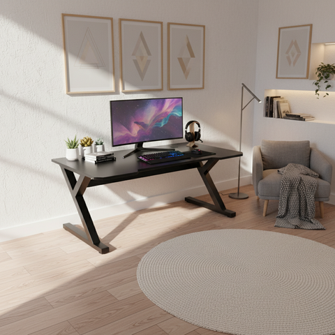 Gaming Table Black IH 300 BLK | Premium Office Gaming Desk UAE