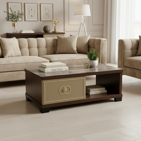 Glossy Center Table IH CT-173 | Premium Living Room Furniture UAE
