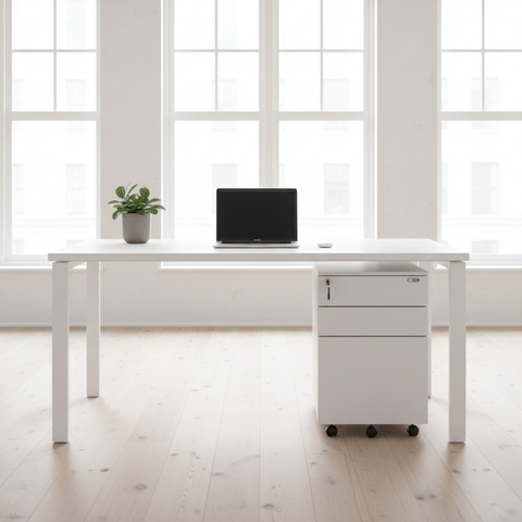 GO Mobile Pedestal AMC40LY | Lockable Office Storage Cabinet UAE