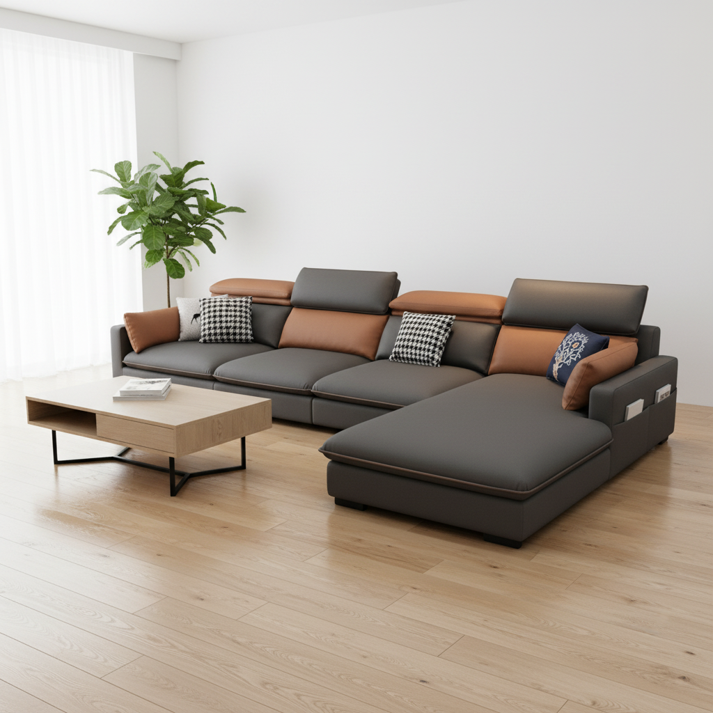 Corner Sofa IH CS-1147 | Premium L-Shape Sofa UAE