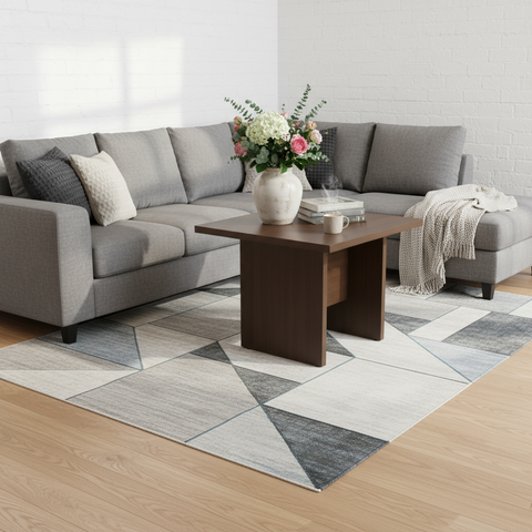 Square Coffee Table UAE | MORINO Series STRAIGHTLINE WENGE | Dubai Abu Dhabi Sharjah