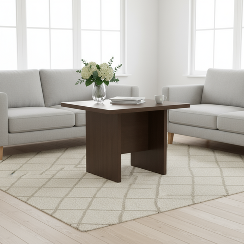 Square Coffee Table UAE | MORINO Series STRAIGHTLINE WENGE | Dubai Abu Dhabi Sharjah
