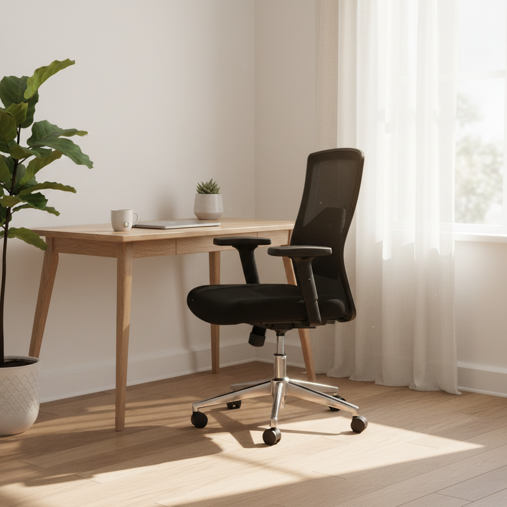 Office Chair Black IH 812 M WHT | Premium Ergonomic Seating UAE