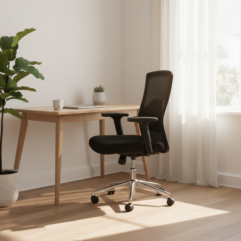 Office Chair Black IH 812 M WHT | Premium Ergonomic Seating UAE