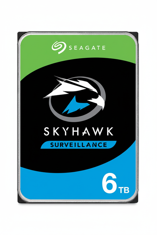 Seagate 6TB SkyHawk Surveillance HDD 5400RPM SATA 6Gb/s 256MB Cache 3.5 Inch ST6000VX001 | UAE Stock Dubai Abu Dhabi Sharjah Ajman Ras Al Khaimah Fujairah Umm Al Quwain