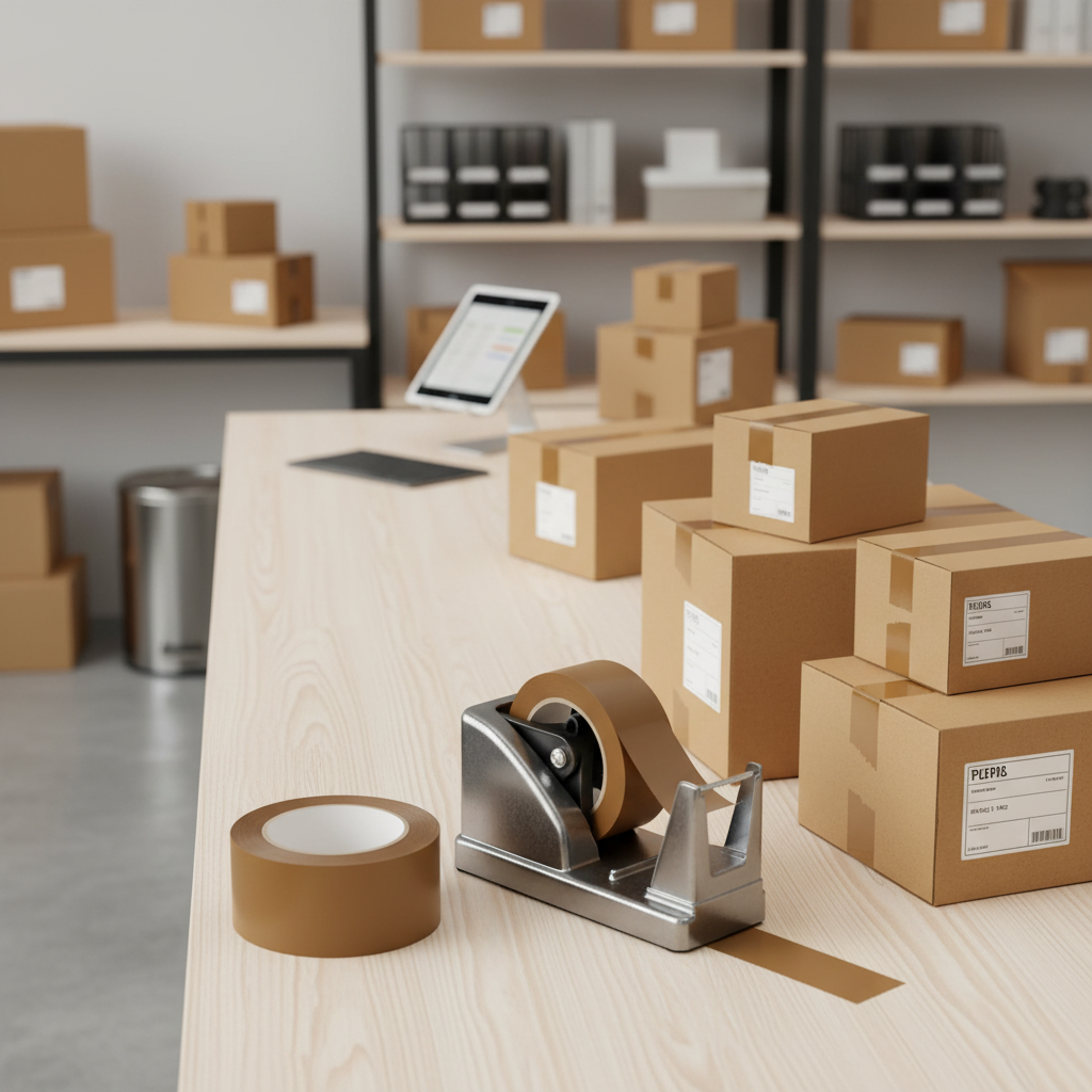 Brown Tape 150 Yards - INFINI HOMES Premium Packaging Tape