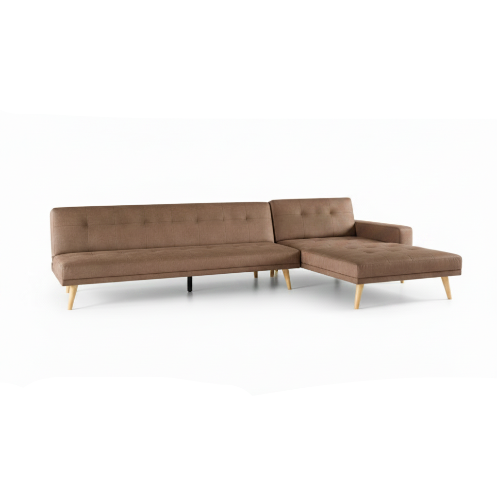 Sectional Sofa Clean White Background