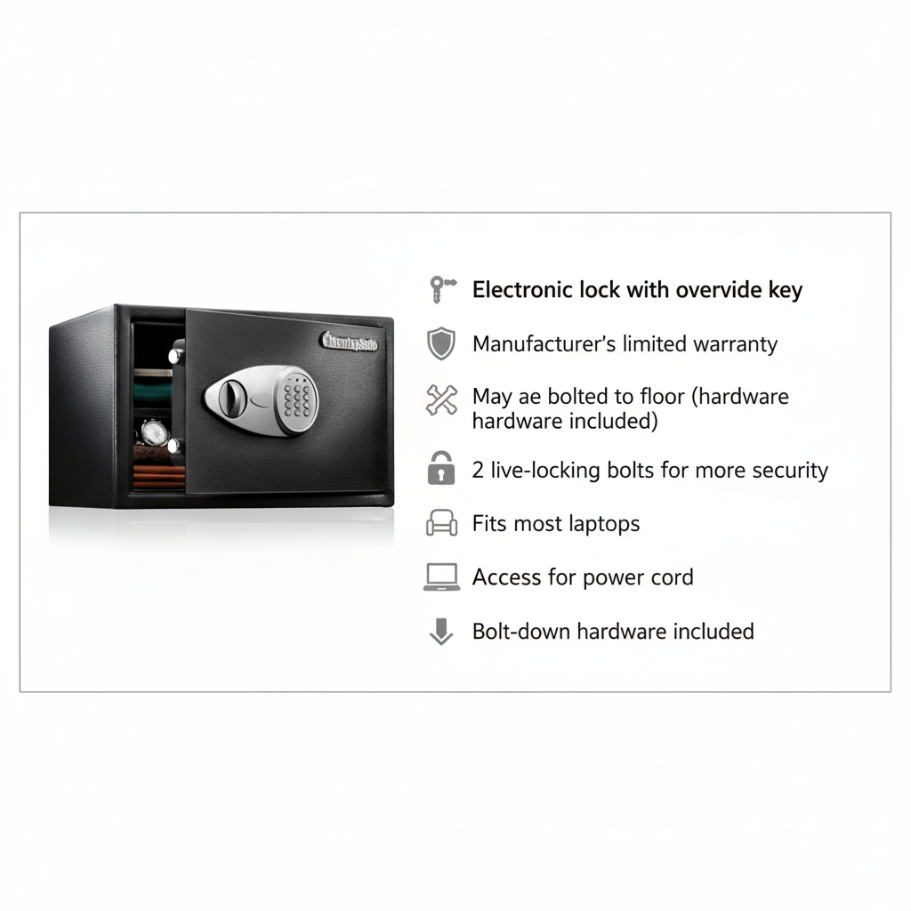 Sentry X125 Security Safe – Compact and Secure Storage Solution