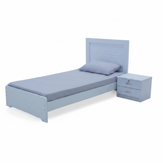 Single Wooden Bed Without Side Table IH 7490 | Buy Online UAE