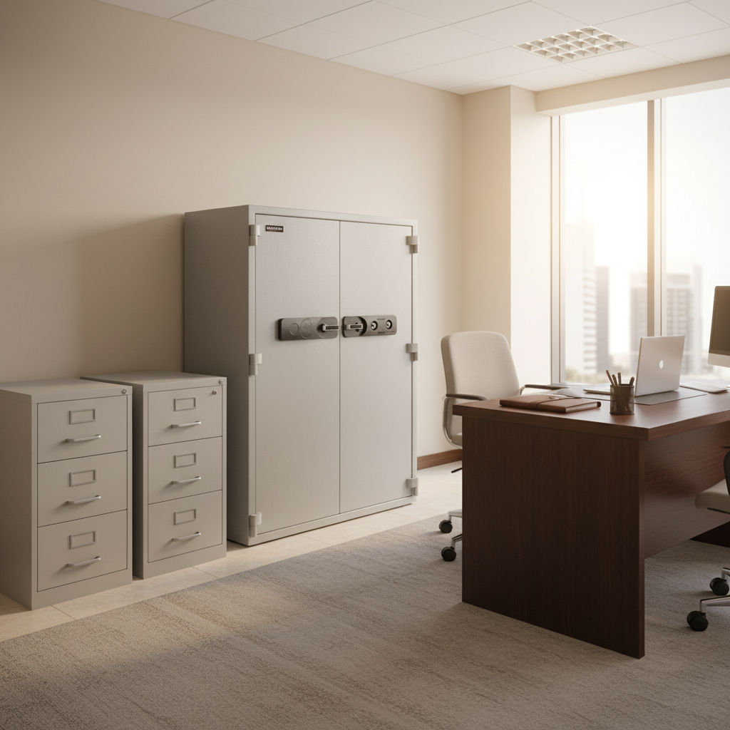 Eagle Safes Fire Resistant Safe SS-700K+K Dubai Abu Dhabi UAE - 2 Key Locks Security Safe