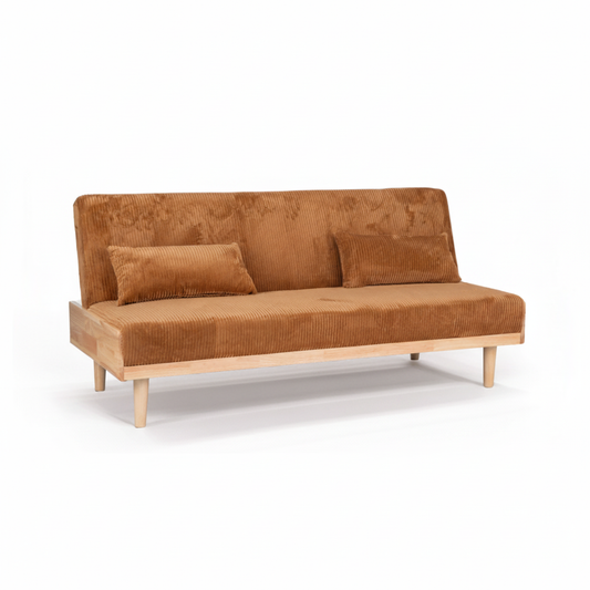 Sofa Cumbed Brown | Convertible Sofa Bed UAE | IH SB-1172