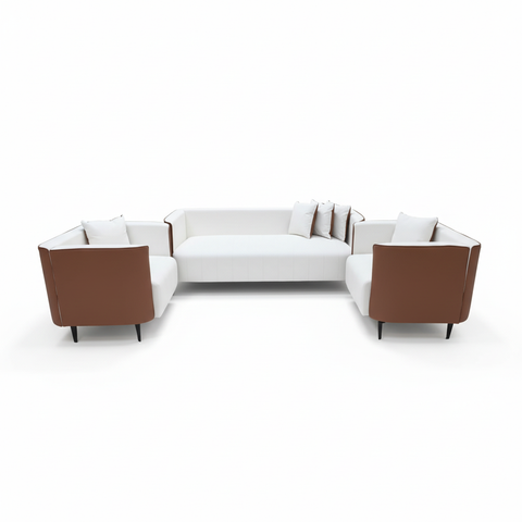 PU Sofa Set 3+1+1 | Premium Living Room Sofa | INFINI HOMES UAE