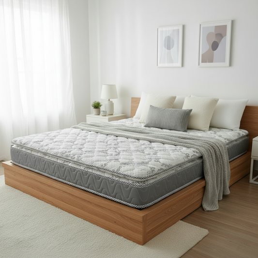 INFINI HOMES Premium High Density Foam Flipable Mattress