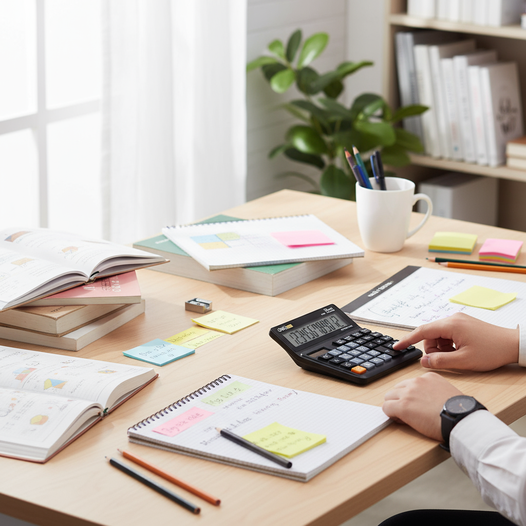 Deli EM01120 Desktop Calculator 12-Digit LCD Display - Office & School Calculator UAE