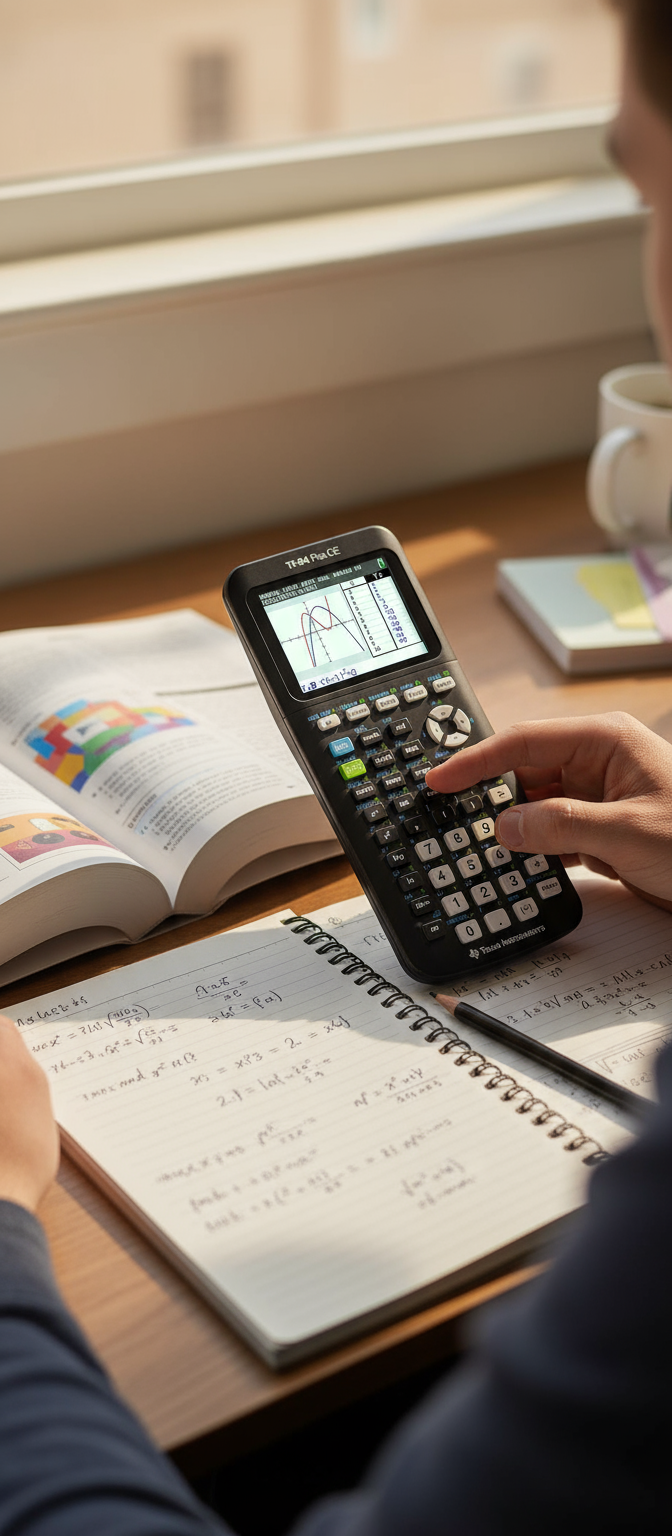 TI-84 Plus CE Graphing Calculator - Scientific Calculator for Students UAE | Texas Instruments