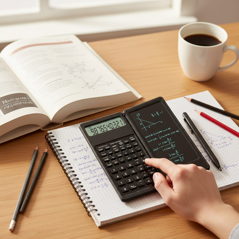 Scientific Calculator 10-Digit Display - Student Calculator for School, College & Office UAE