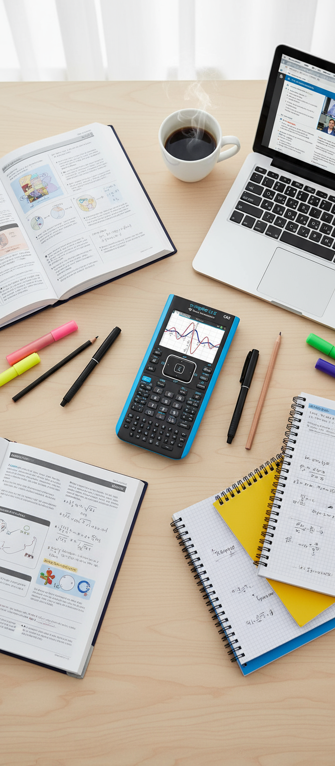 TI-Nspire CX II CAS Graphing Calculator - Color Display | UAE Stock