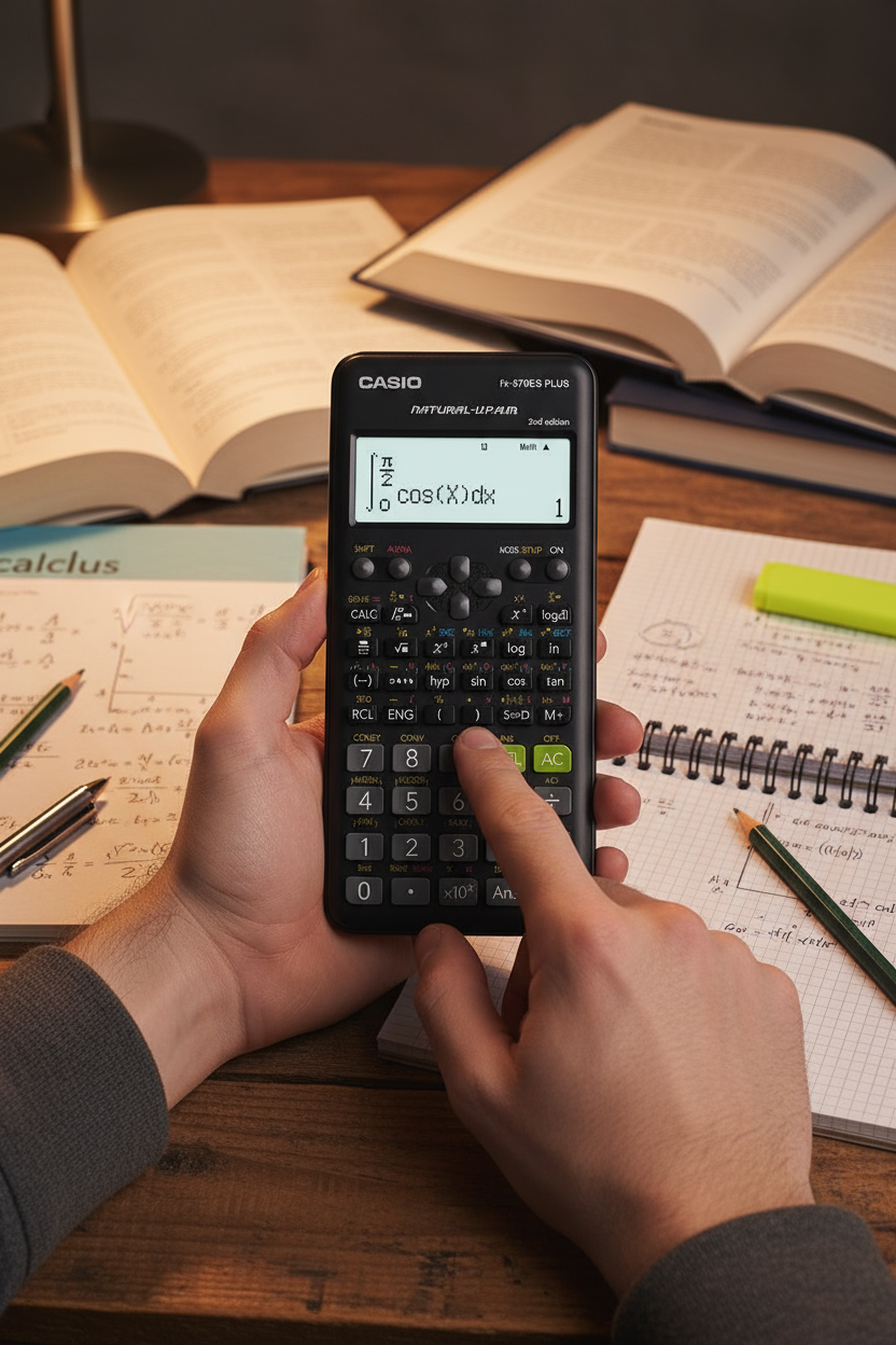 Casio FX-570ES Plus 2nd Edition Scientific Calculator - Black