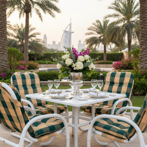 IH 1122 Dining Table and Chair Set UAE | Premium Furniture Dubai