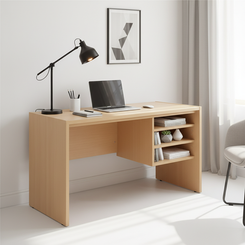 Office Desk Beech IH 2305 BCH | Premium Wooden Desk UAE