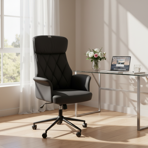 Black Executive Office Chair IH 9531 | Premium Ergonomic Desk Chair UAE