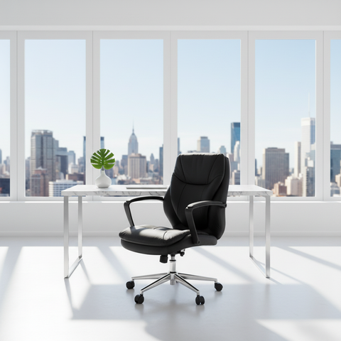 Heavy Duty Medium Back Executive Chair | SENOR MB | UAE