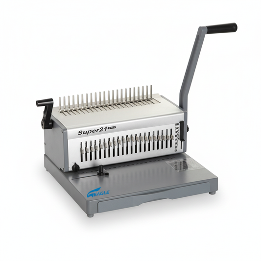 Normal Duty Spiral Binding Machine Super 21 Plus | UAE Office Equipment Dubai Abu Dhabi Sharjah