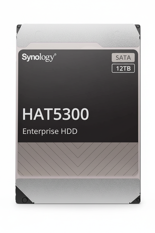 Synology HAT 5300 Series 12TB HDD 7200RPM SATA 6Gb/s 3.5-Inch Enterprise Hard Drive UAE