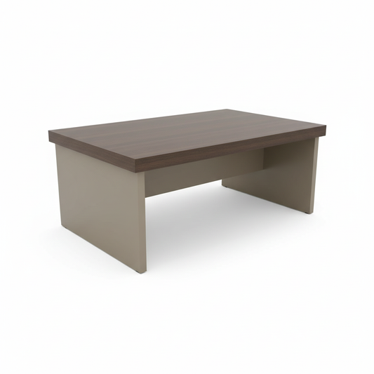 Center Table IH 1060 | Oak & Beige Coffee Table 100x60x45 cm