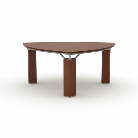 Meeting Table Cherry Wood 120x120cm | Premium Office Furniture UAE