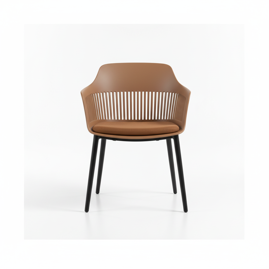Dining Chair IH 324 | Premium Upholstered Chair – INFINI HOMES UAE Golden