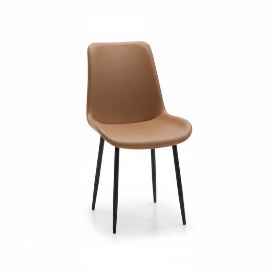 Dining Chair IH DS87 | Premium Upholstered Chair for Home & Office UAE Brown