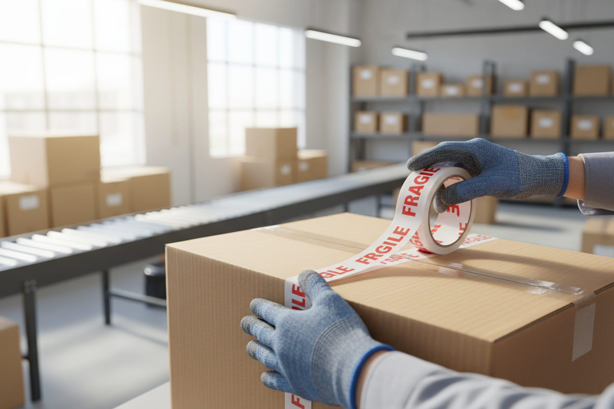 Printed Tape 100 Yards - Premium Custom Packaging Tape | INFINI HOMES