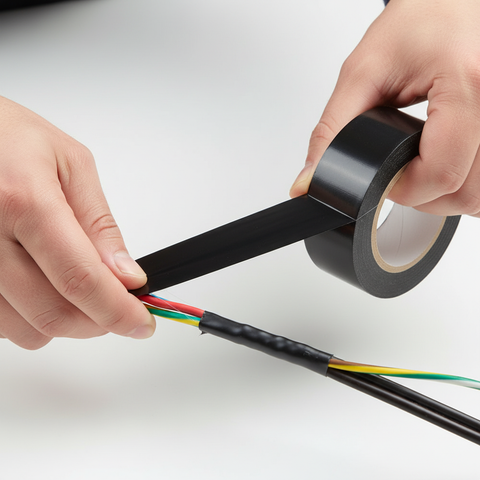PVC Electrical Insulation Tape 50mm x 20Y - Waterproof Flame Retardant Tape UAE