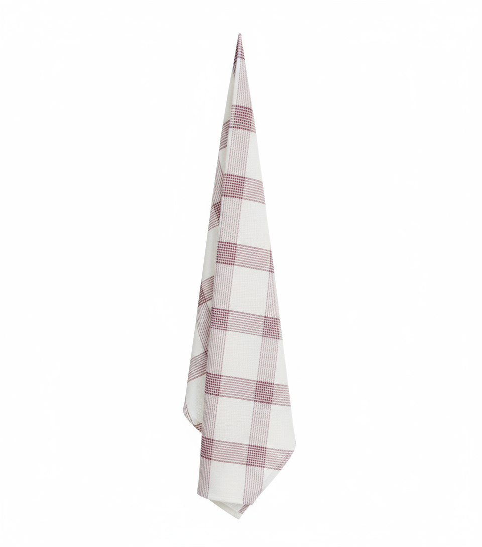 Premium Tea Towels UAE | Pink Blue Multi Checks Kitchen Towels Dubai Abu Dhabi | INFINI HOMES
