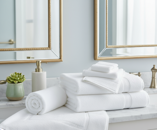 Premium Turkish Cotton Towel Set UAE | 600 GSM Luxury Bath Linen Dubai Abu Dhabi