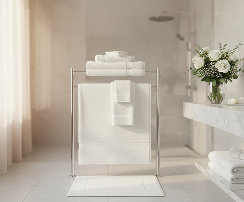 Premium Turkish Cotton Towel Set UAE | 600 GSM Luxury Bath Linen Dubai Abu Dhabi