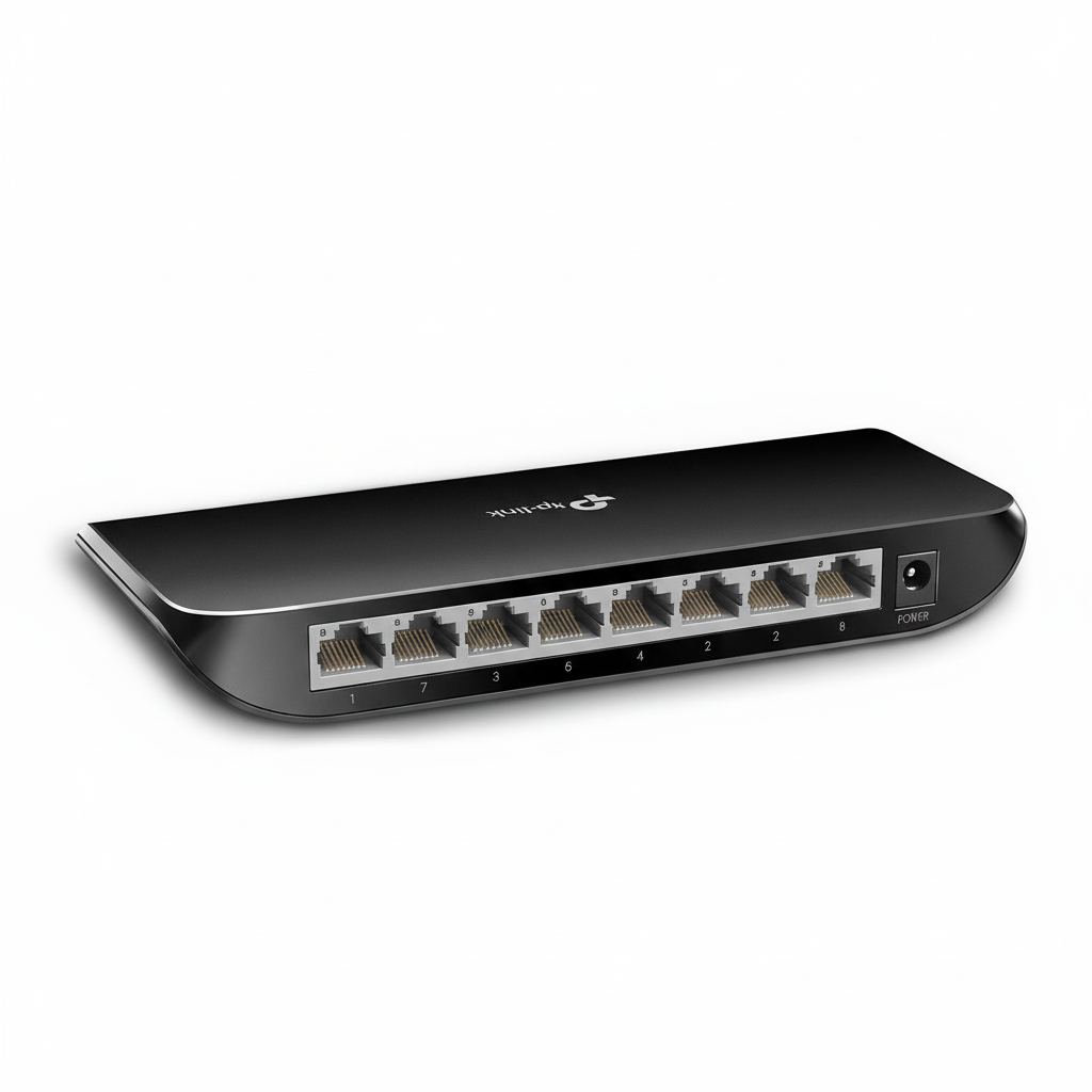 TP-Link TL-SG1008D 8-Port Gigabit Desktop Switch UAE | Dubai Abu Dhabi Sharjah Ajman Umm Al Quwain Ras Al Khaimah Fujairah | UAE-Wide Delivery