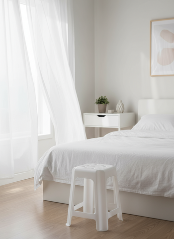 High Stool Square - Premium Plastic Step Stool UAE | Dubai Abu Dhabi Sharjah