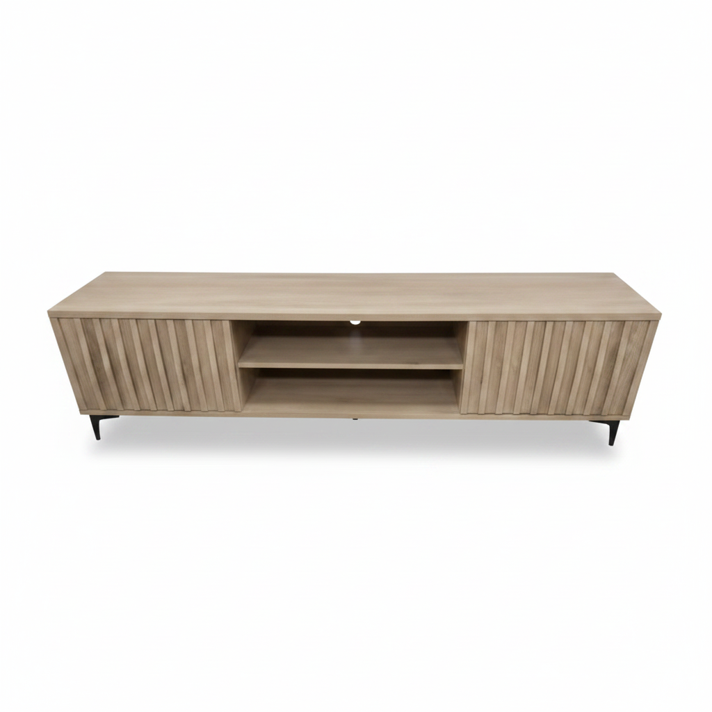 Wenge TV Stand 180cm | Modern Media Console | INFINI HOMES UAE
