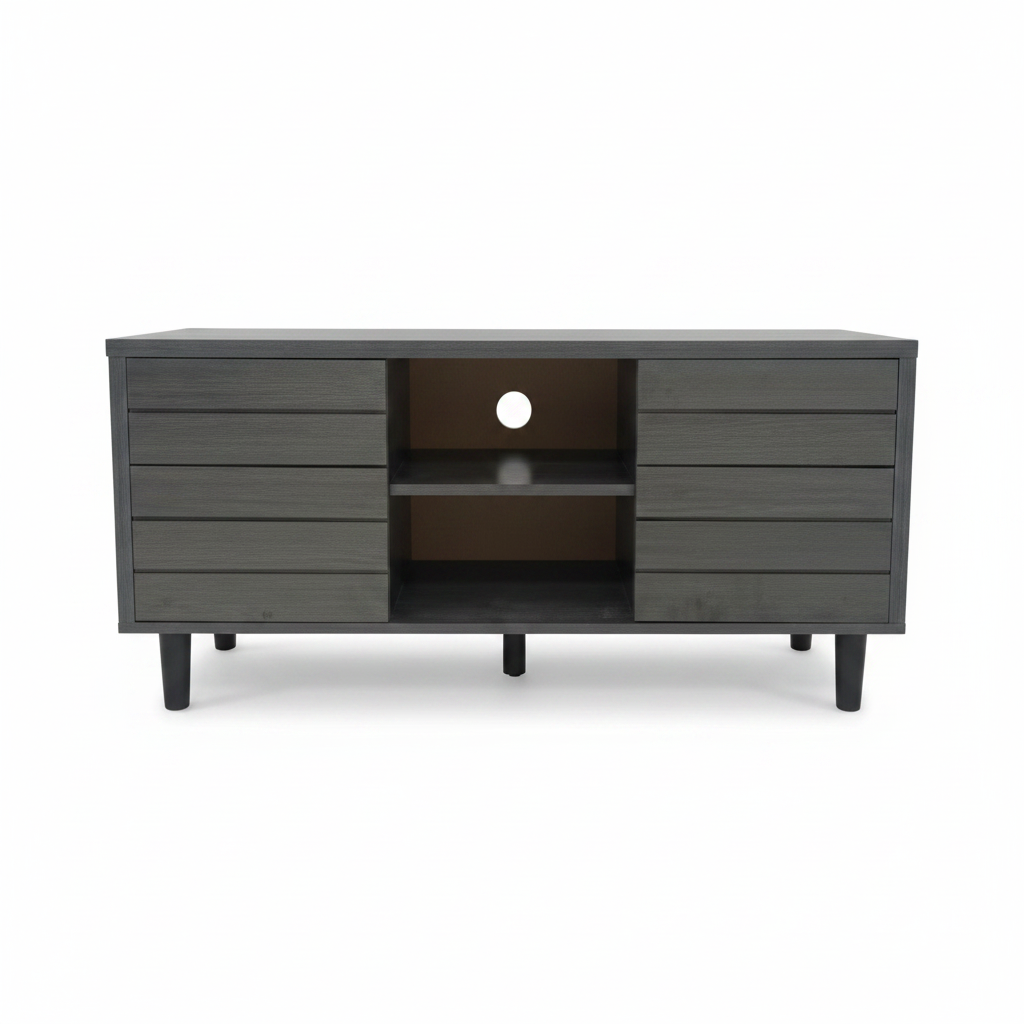 TV Stand 120x40x55 CM | Ash & Walnut | IH TV911-1.2 | INFINI HOMES UAE